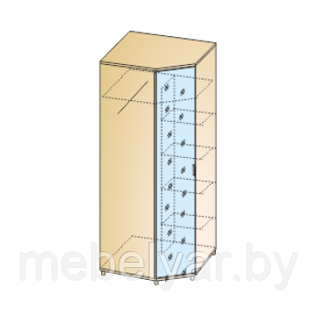 Шкаф Лером Грейс ШК-5012-ГТ-ЛМ