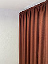 Брусничные шторы блэкаут готовые Комплект 250х150, фото 7