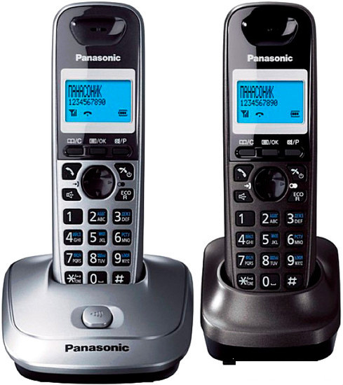 Радиотелефон Panasonic KX-TG2512RU1 - фото 1 - id-p204788482