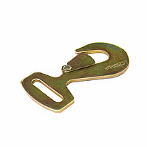 Натяжитель храповой стандартный с лентой и плоским прямым карабинным крюком, LC 2000 daN, 50мм, 0,5м, РОМЕК, фото 3