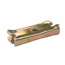 Натяжитель храповой стандартный с лентой и рельсовым крюком, LC 2000 daN, 50мм, 0,5м, РОМЕК 50.20.001.8.500, фото 3