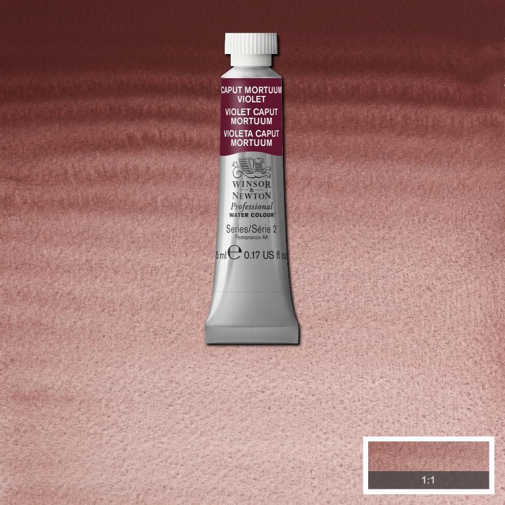 Акварельная краска Winsor&Newton Professional 5 мл № 125 Caput Medium Violet - фото 1 - id-p204789982