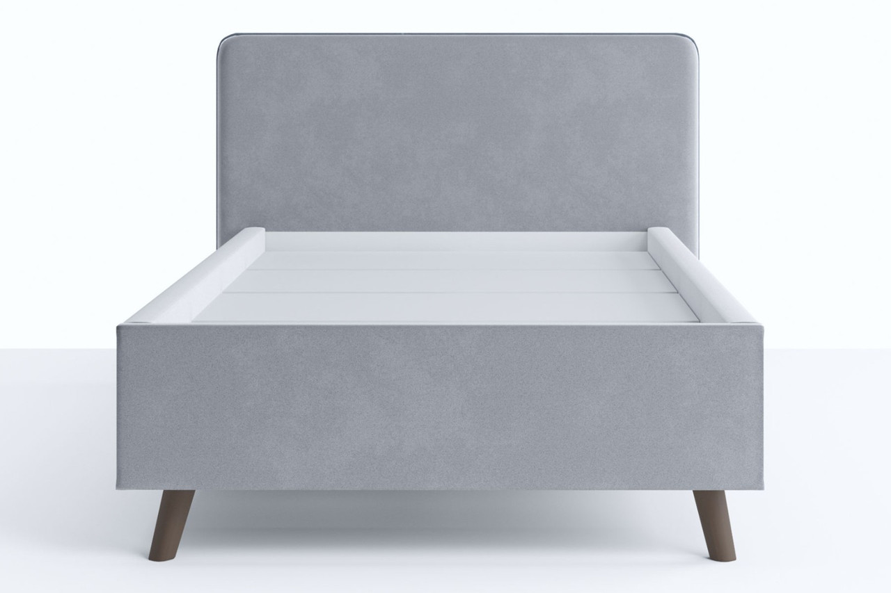 Интерьерная кровать Ванесса 1,2 м - Светло-серый (Столлайн)