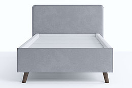 Интерьерная кровать Ванесса 1,2 м - Светло-серый (Столлайн)