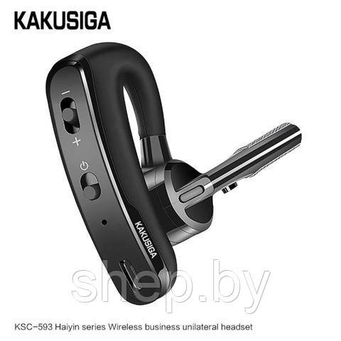Bluetooth-гарнитура KAKUSIGA KSC-593 цвет: черный - фото 1 - id-p204791841