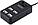 Высокоскоростной USB-концентратор Модель P-1601 Портативный 4-портовый USB-концентратор 2.0 цвет: черный,белый, фото 5
