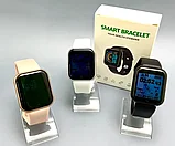 Умные часы Smart Bracelet Health Steward  цвет : черный, белый, оранжевый, розовый, фото 9