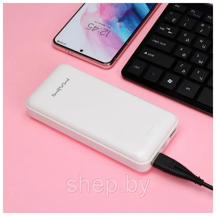 Внешний аккумулятор MAIMI Mi2, 20000 mAh, цвет : черный, белый - фото 9 - id-p204793414