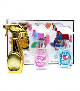 Женский подарочный набор парфюмерии  Moschino Fresh 3x30 ml (Lux Europe)