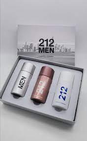 Мужской подарочный набор Carolina Herrera - 212 Men Edt 3*30ml (Lux Europe)