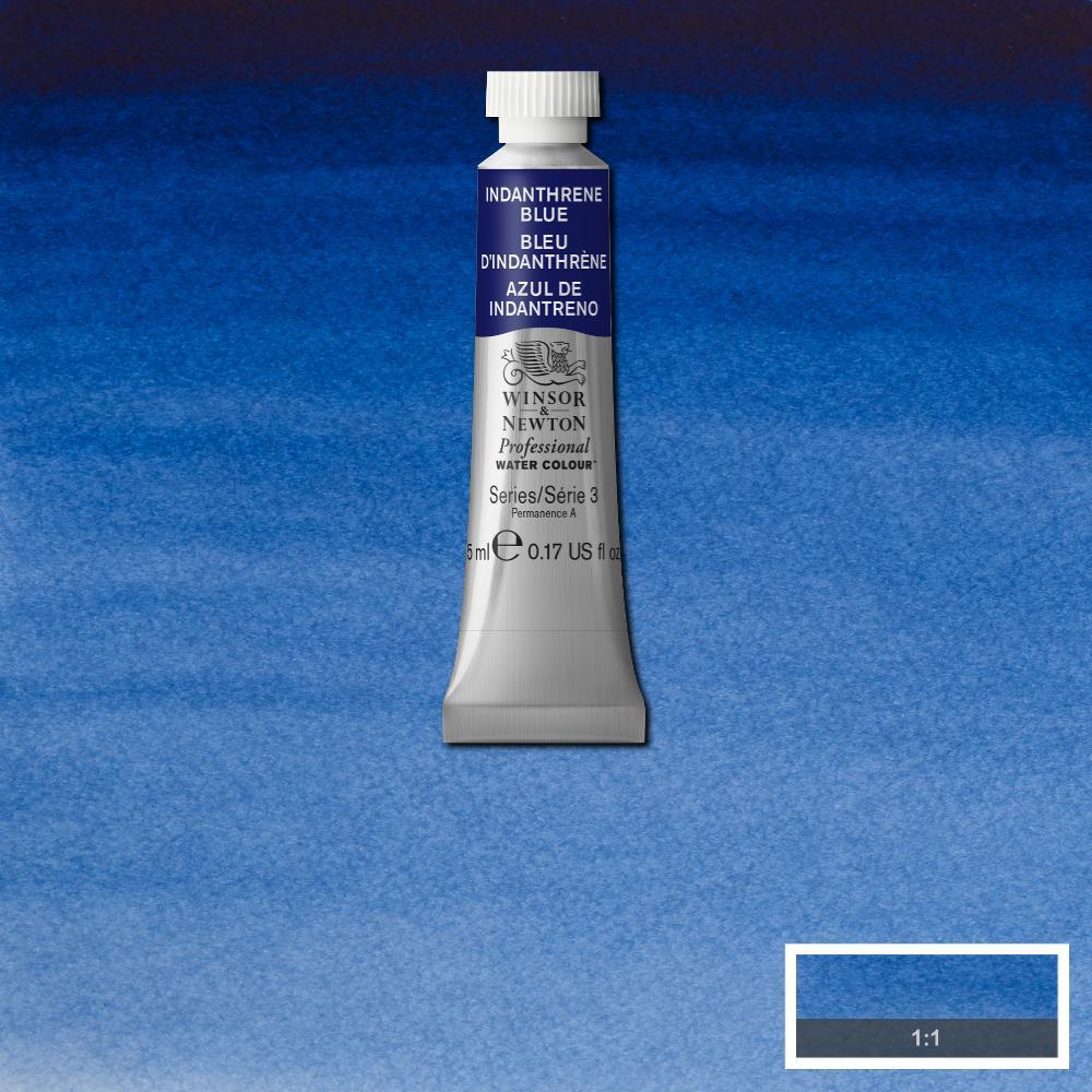 Акварельная краска Winsor&Newton Professional 5 мл № 321 Indanthrene Blue - фото 1 - id-p204803081