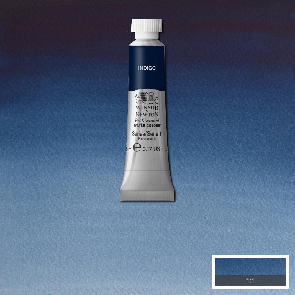 Акварельная краска Winsor&Newton Professional 5 мл № 322 Indigo