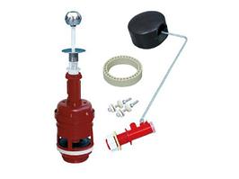 Арматура с боковой подводкой, шток с шаровым клапаном, РБМ