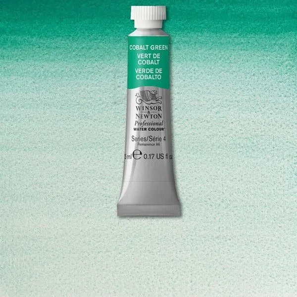 Акварельная краска Winsor&Newton Professional 5 мл № 309 Cobalt Green - фото 1 - id-p204803740