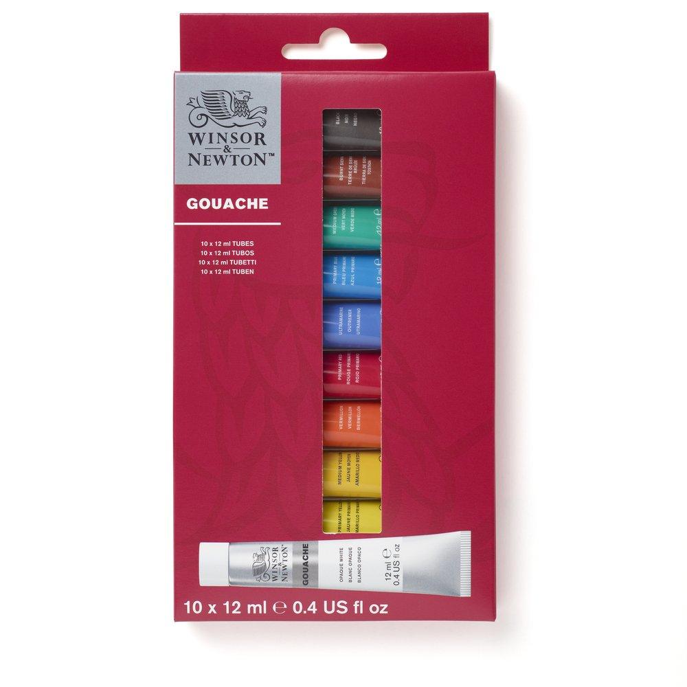 Набор гуаши Winsor&Newton Gouache10x12 мл Beginners set - фото 1 - id-p204804256