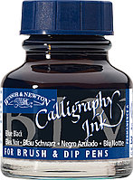 Чернила каллиграфические Winsor&Newton CALLIGRAPHY INK 30 мл BLUE BLACK