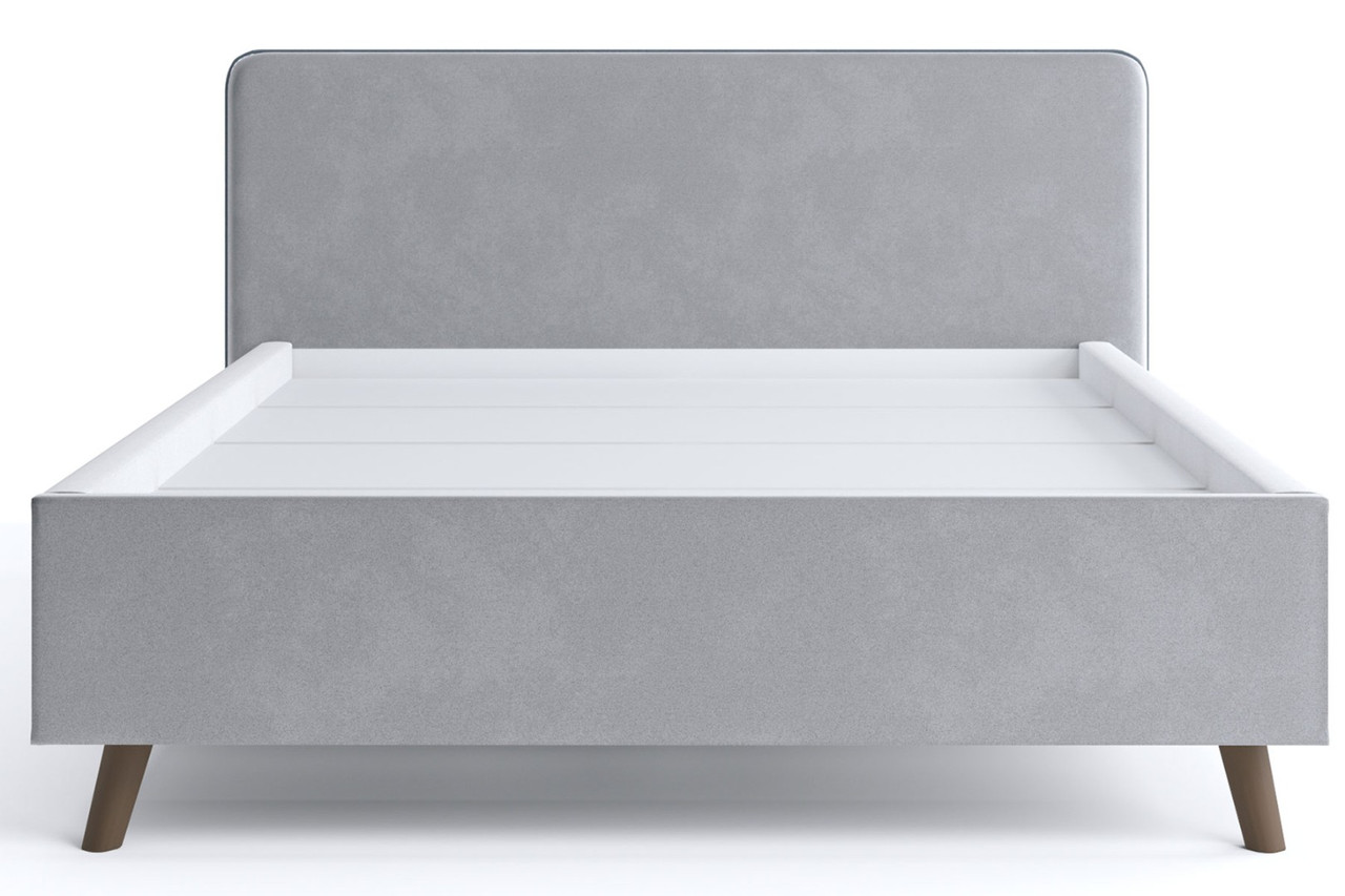 Интерьерная кровать Ванесса 1,6 м - Светло-серый (Столлайн)
