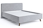 Интерьерная кровать Ванесса 1,6 м - Светло-серый (Столлайн), фото 3