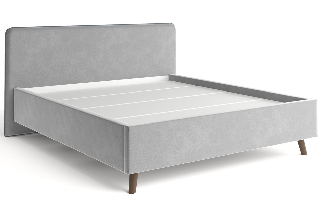 Интерьерная кровать Ванесса 1,8 м - Светло-серый (Столлайн) - фото 1 - id-p204804371