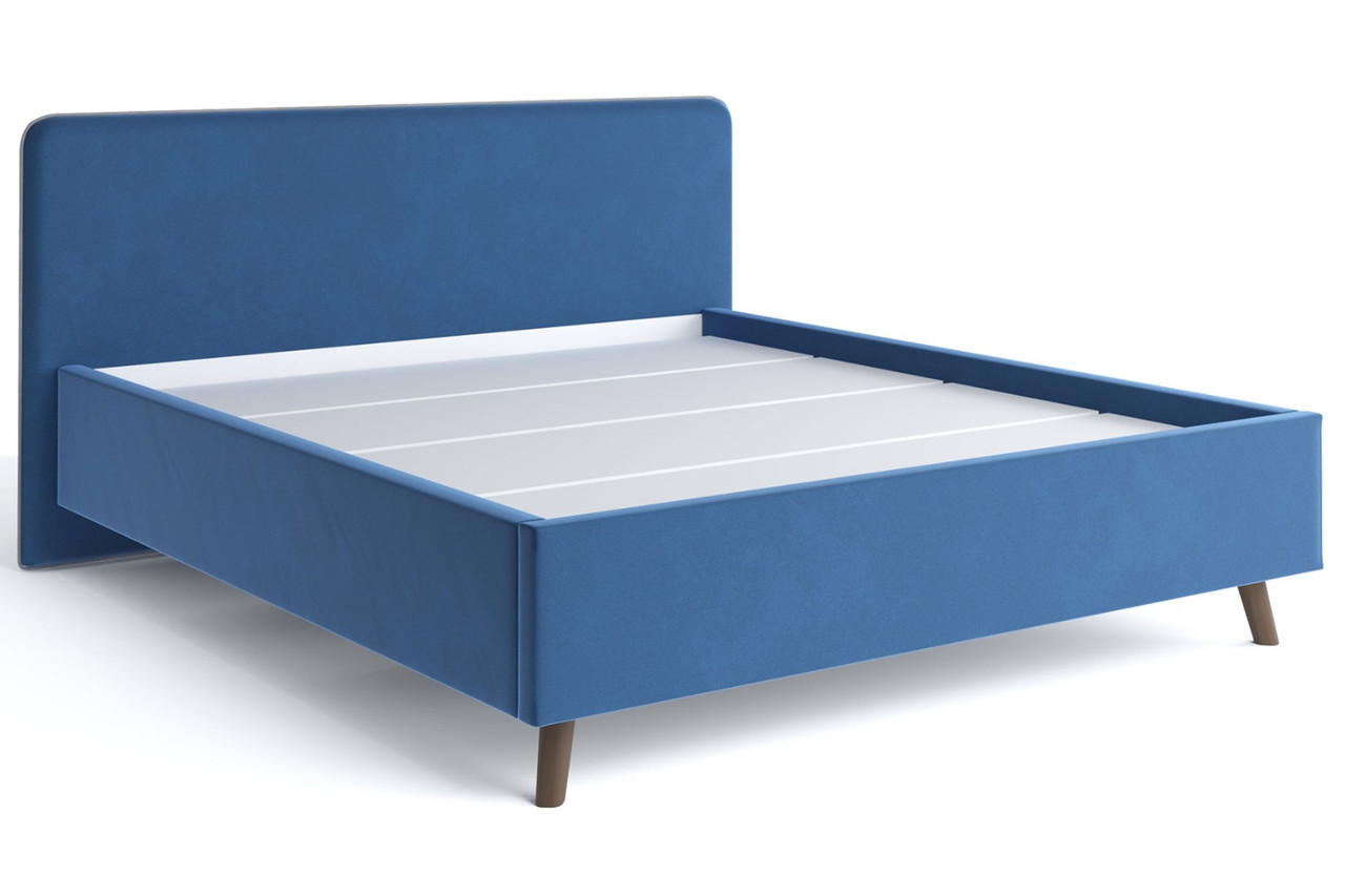 Интерьерная кровать Ванесса 1,8 м - Синий (Столлайн) - фото 1 - id-p204804372