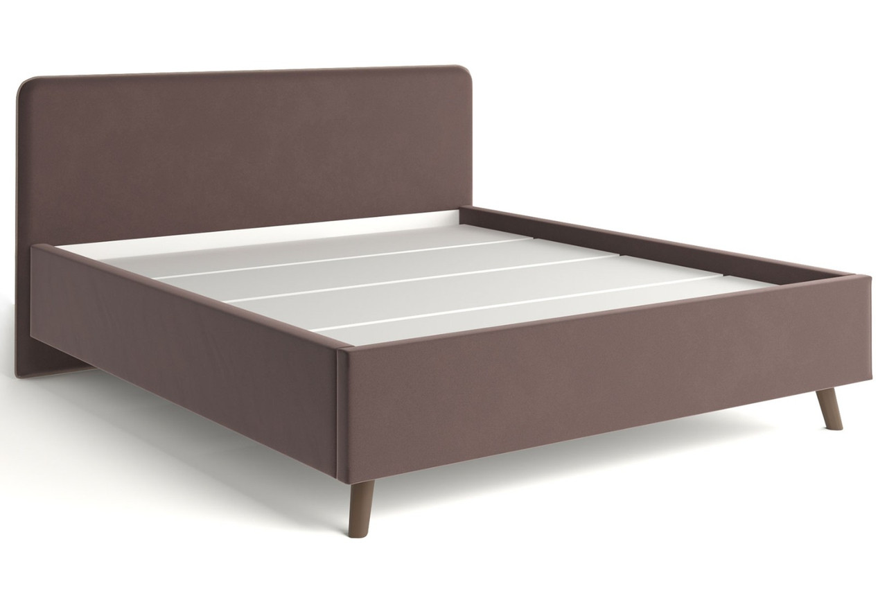 Интерьерная кровать Ванесса 1,8 м - Коричневый (Столлайн)