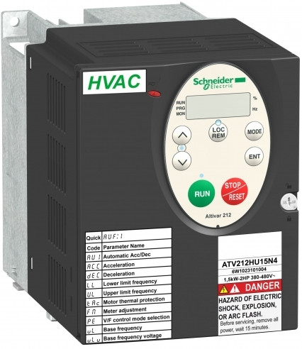 Преобразователь частоты Schneider Electric Altivar 212 для систем HVAC