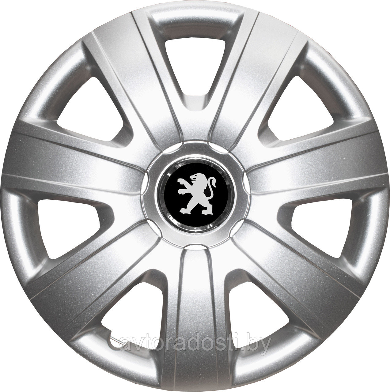 Колпаки на колеса SJS модель 325 / 15"+ комплект значков Peugeot