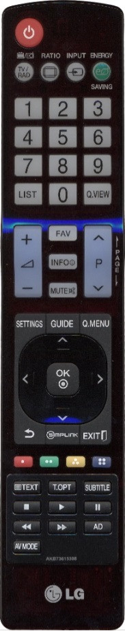 Пульт LG AKB73615308 - фото 1 - id-p6493692
