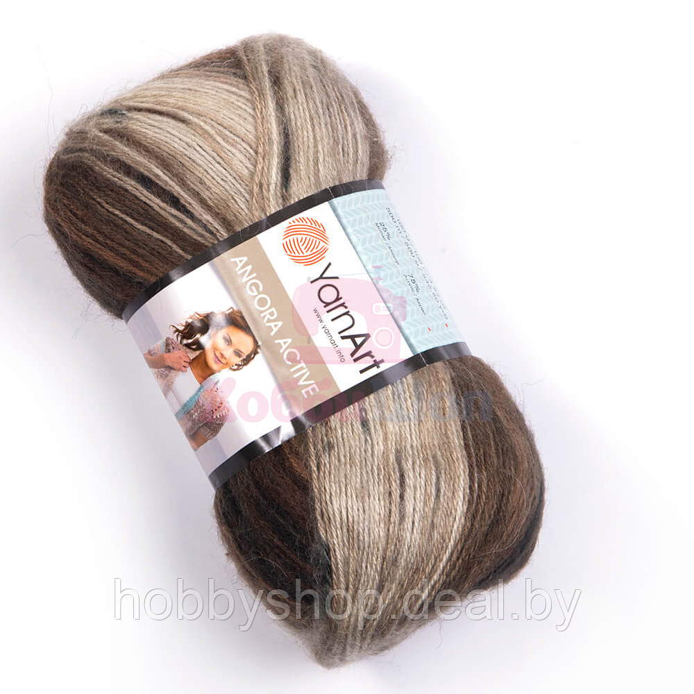 Пряжа для ручного вязания YarnArt Angora Active 100 гр цвет 849 - фото 1 - id-p183589137