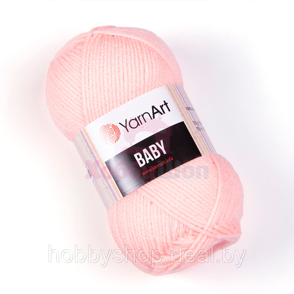 Пряжа для ручного вязания YarnArt Baby 50 гр цвет 204 - фото 1 - id-p205015774