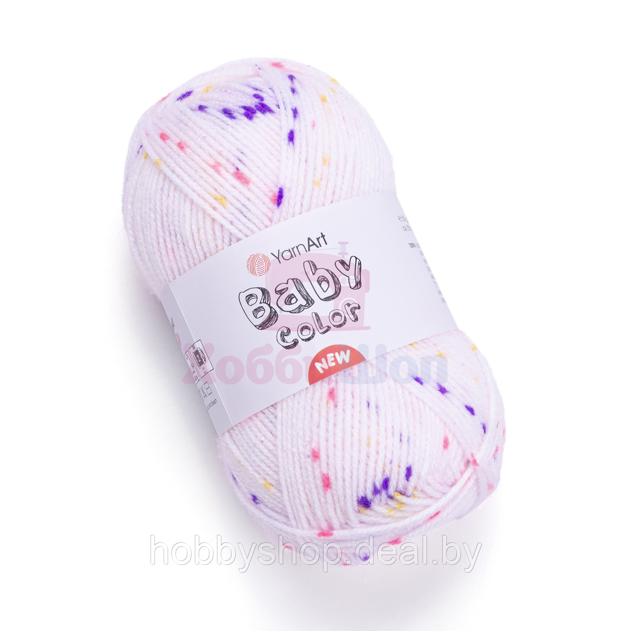 Пряжа для ручного вязания YarnArt Baby Color 50 гр цвет 213 - фото 1 - id-p205015785