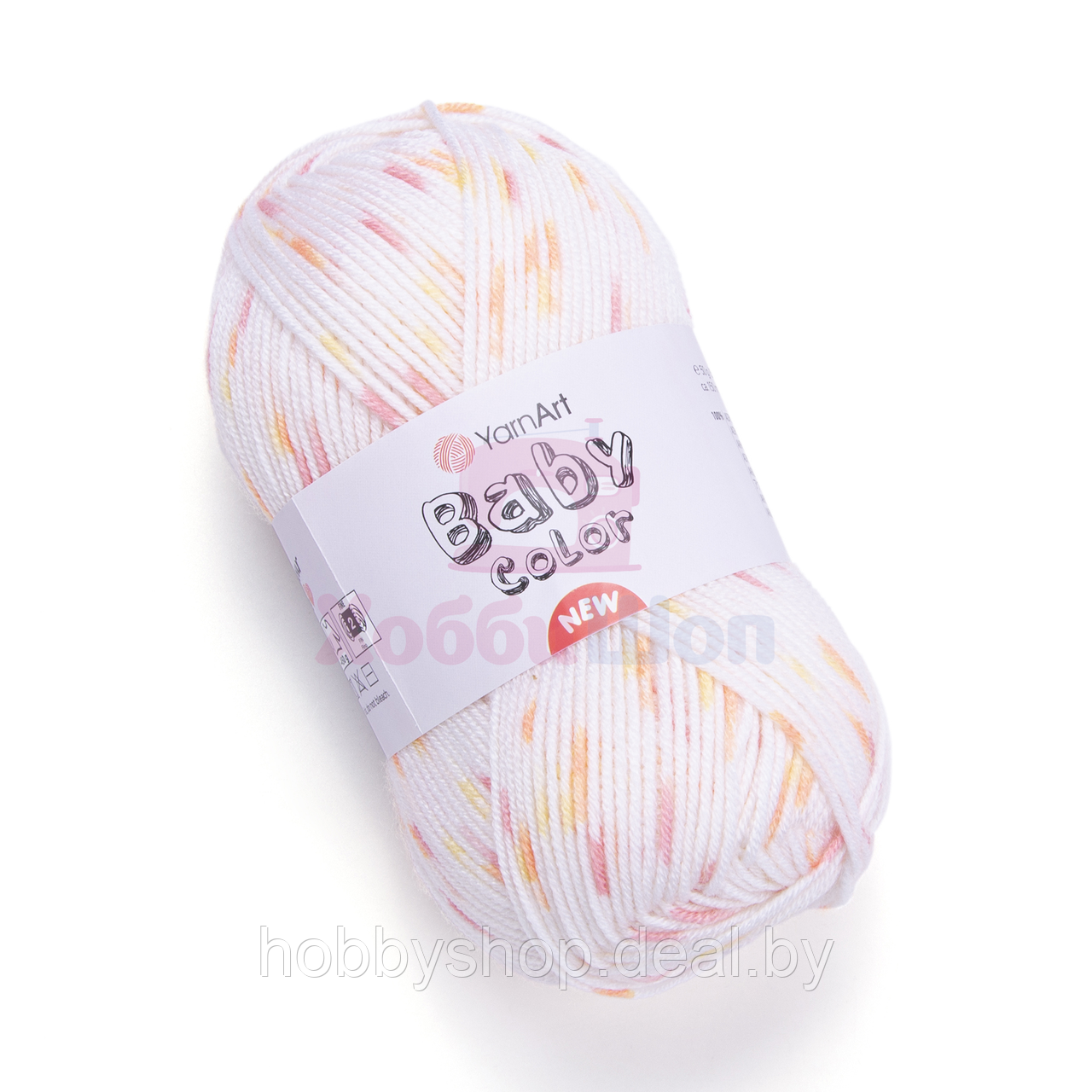 Пряжа для ручного вязания YarnArt Baby Color 50 гр цвет 215 - фото 1 - id-p205015786