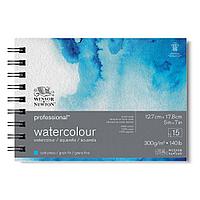 Бумага акварельная Winsor&Newton PROFESSIONAL WATERCOLOUR Padw Cold 300 13X18 15 листов