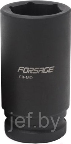 Головка ударная глубокая 3/4" 6-гранная 63 мм FORSAGE F-46510063, фото 2
