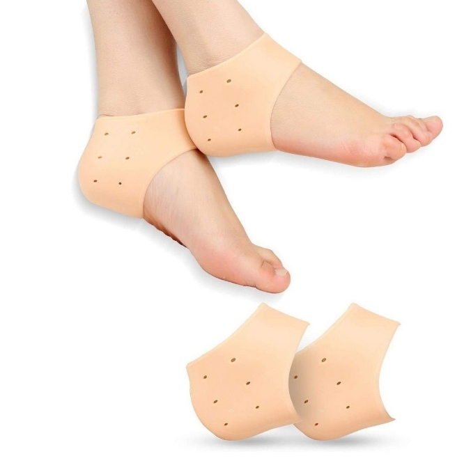 Силиконовые носочки для пяток Scholl Heel Anti-Crack Sets - фото 6 - id-p203594087