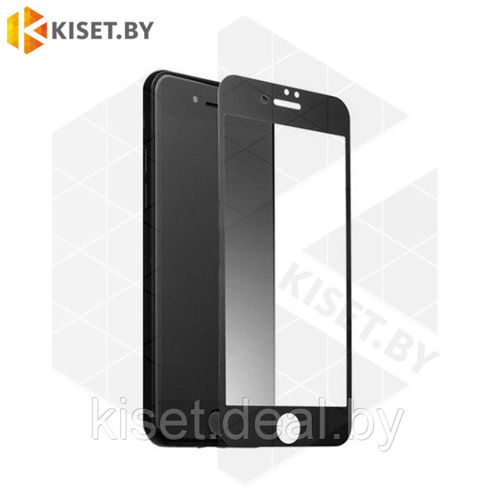 Защитное стекло KST FG матовое для Apple iPhone 7 Plus / 8 Plus черное - фото 1 - id-p205035198