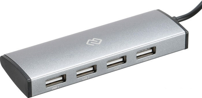 USB-хаб Digma HUB-4U2.0-UC, фото 2