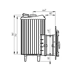 Печь для бани ProMetall Атмосфера L сетка из нержавейки, фото 6