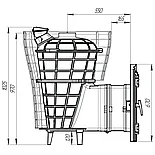 ПЕЧЬ БАННАЯ «АТМОСФЕРА V» СЕТКА НЕРЖАВЕЙКА, фото 2