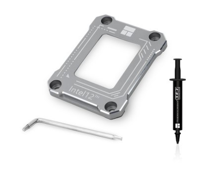 Рамка для укрепления гнезда LGA 1700 Thermalright LGA 17XX-BCF-GRAY, серая (LGA-17XX-BCF-GRAY) + термопаста