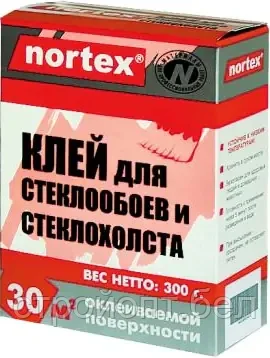 Клей для стеклообоев (стеклохолста) Nortex , 300 гр, РФ