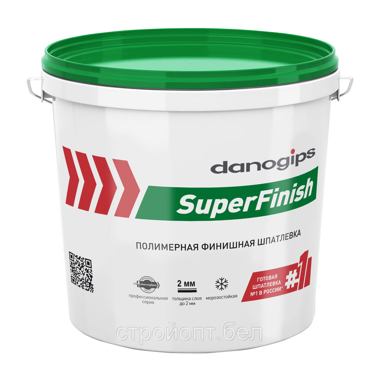 Финишная шпатлевка DANOGIPS SuperFinish, 24 кг, РБ.