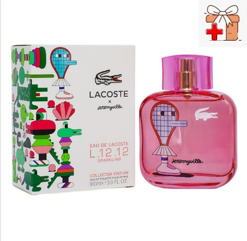 Lacoste L.12.12 Sparkling Collector Edition Pour Femme x Jeremyville / 90 ml - фото 1 - id-p205044935