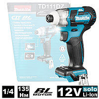 Шуруповерт ударный TD111DZ (TD 111 DZ) аккумуляторный MAKITA