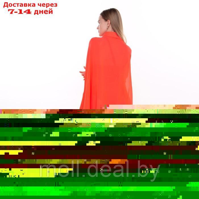 Туника пляжная женская, цвет красный, размер 52 - фото 8 - id-p205034600