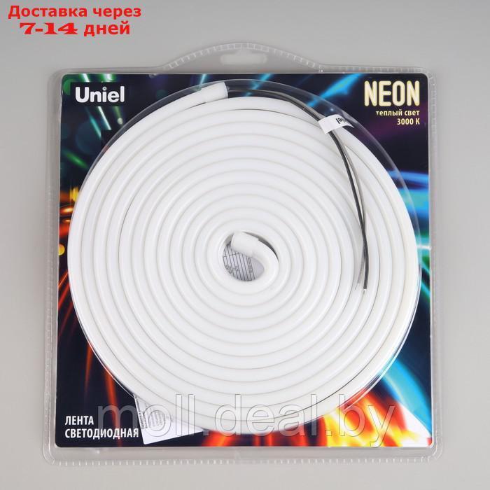 Гибкий неон Uniel, 8x16 мм, 5 м, LED/м-100-SMD2835-12V, 11 Вт/м, IP67, 3000К - фото 3 - id-p205034665