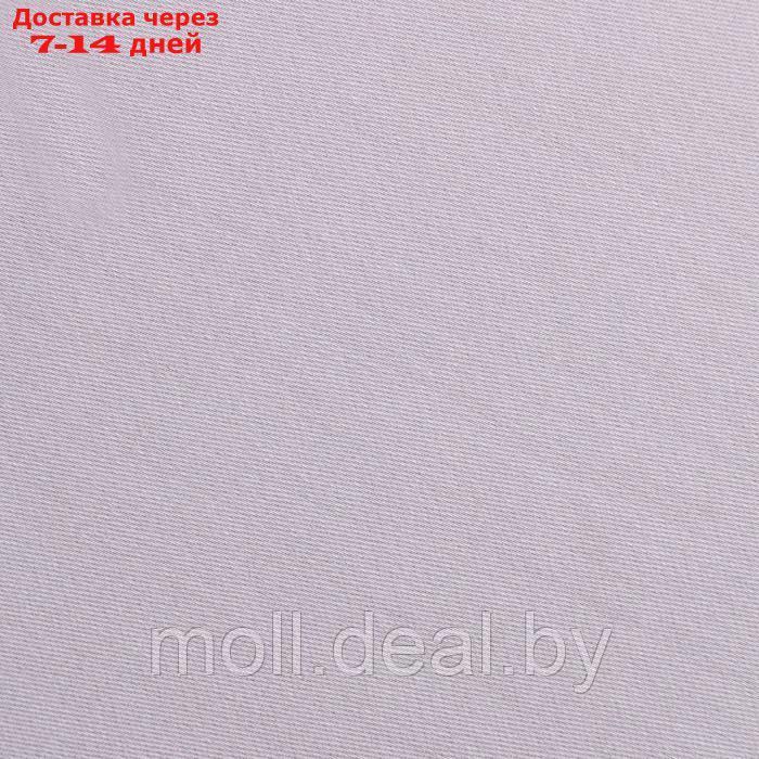 Простыня на резинке Lilac field 180х200х25 см, 100% хлопок, мако-сатин, 114г/м2 - фото 2 - id-p205032488
