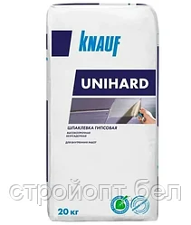 Гипсовая шпатлевка для заделки стыков ГКЛ KNAUF UNIHARD, 20 кг, РФ
