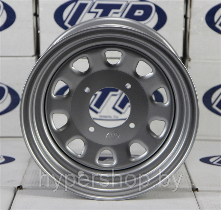 Стальной диск для квадроцикла ITP Delta Steel (12x7, 4/115) - фото 1 - id-p49224060