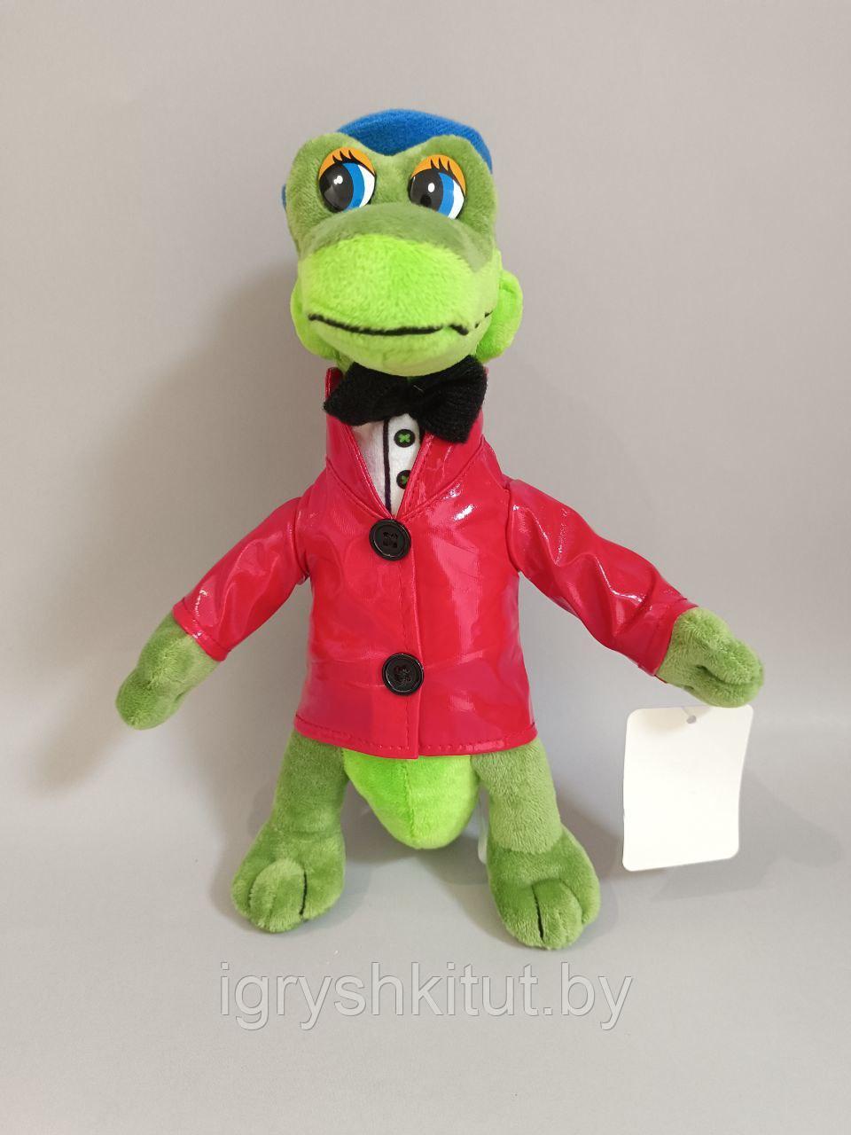 Мягкая музыкальная игрушка Крокодил Гена, 35 см - фото 1 - id-p205046435